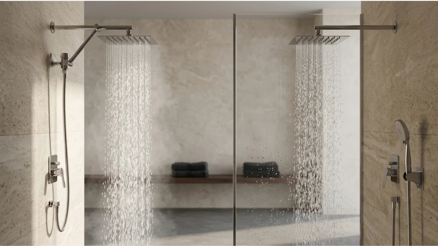 Les pommeaux de douche double, la meilleure solution pour les couples ?