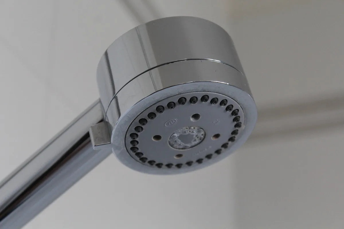 Pommeau de douche chromé simple