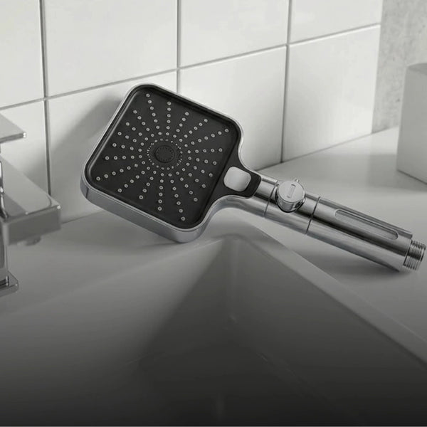 Pommeau de douche carré