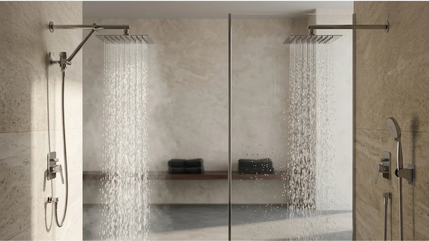 Les pommeaux de douche double, la meilleure solution pour les couples ?