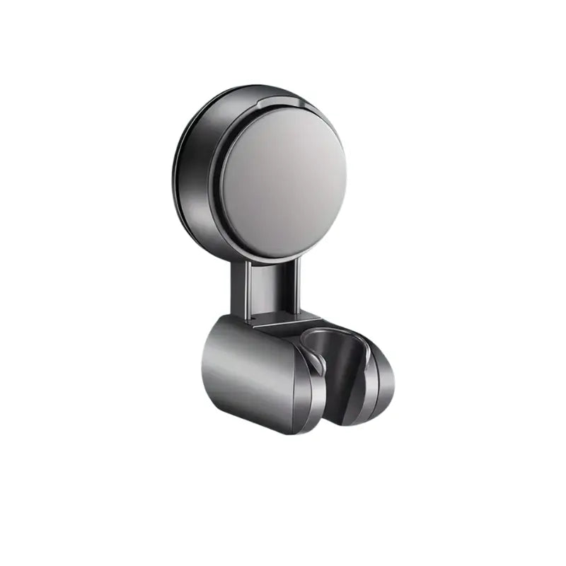 Ventouse support gris sur fond blanc 