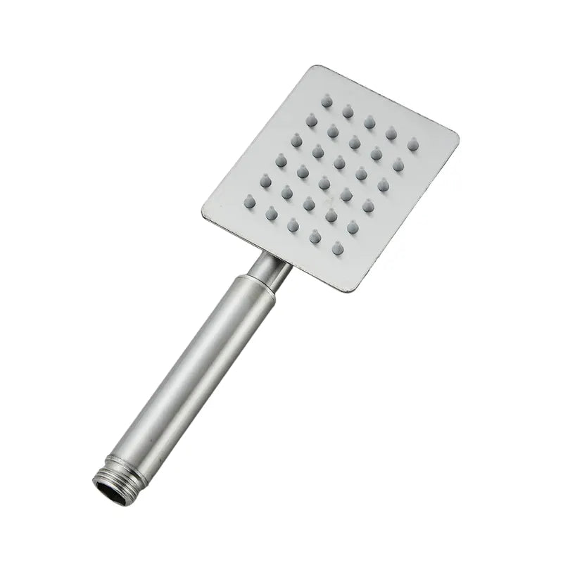 Pommeau de douche carré en acier inoxydable
