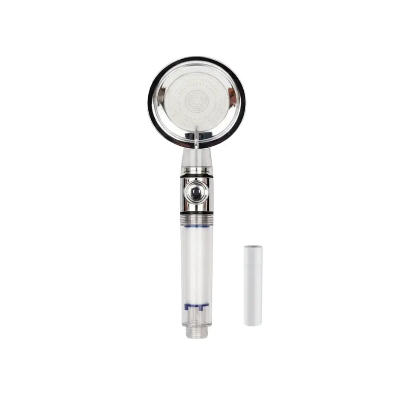 Pommeau de douche hélice anti calcaire à filtre