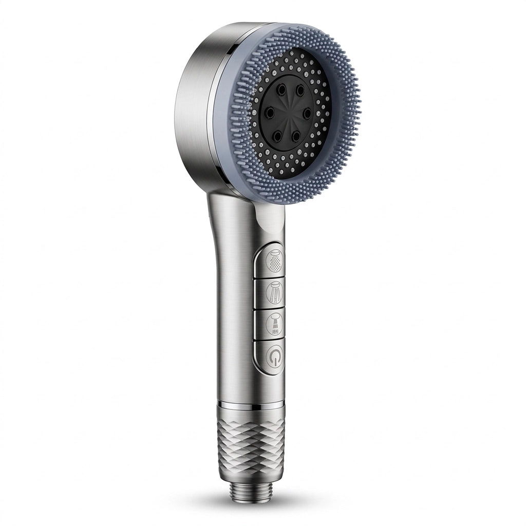 Pommeau de douche économique connecté avec filtre